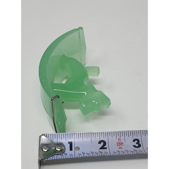 Vintage Scotty Dog Ink Blotter Opaque Green Jadeite Glass - Picture 10 of 10